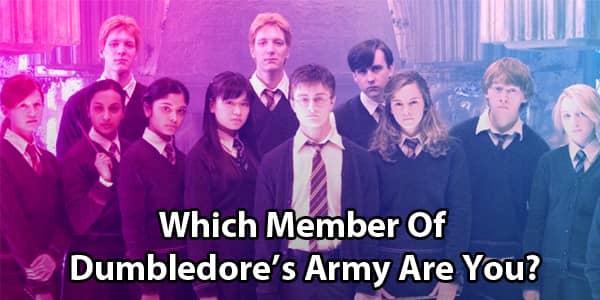 Which Dumbledore's Army Member Are You?